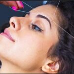 Eyebrow-threading